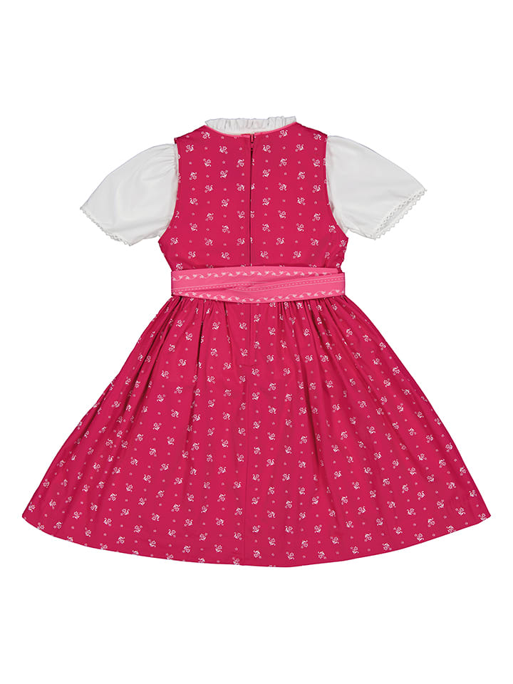 Isartrachten Dirndl in Pink günstig kaufen