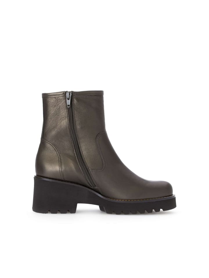Gabor Comfort Plateau Stiefeletten in grün günstig kaufen