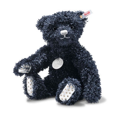 Teddies for tomorrow After Midnight Papierteddybär, 32 cm, dunkelblau