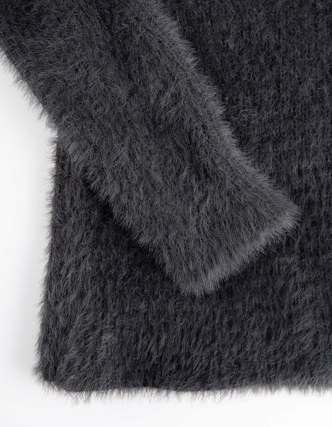 Strickpullover - Rundhals-Ausschnitt