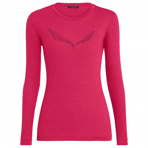 Salewa - Women's Solidlogo Dry L/S Tee - Funktionsshirt