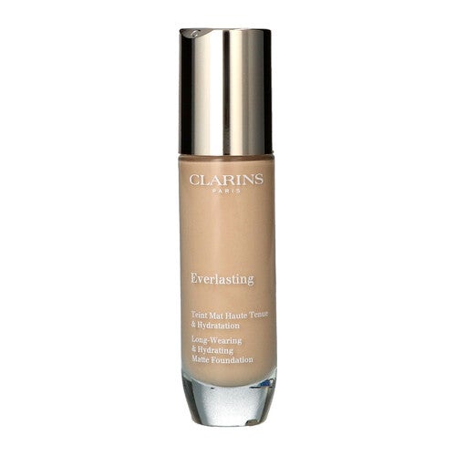 Clarins Everlasting hosszantartó és hidratáló matt alapozó 112C Amber 30 ml