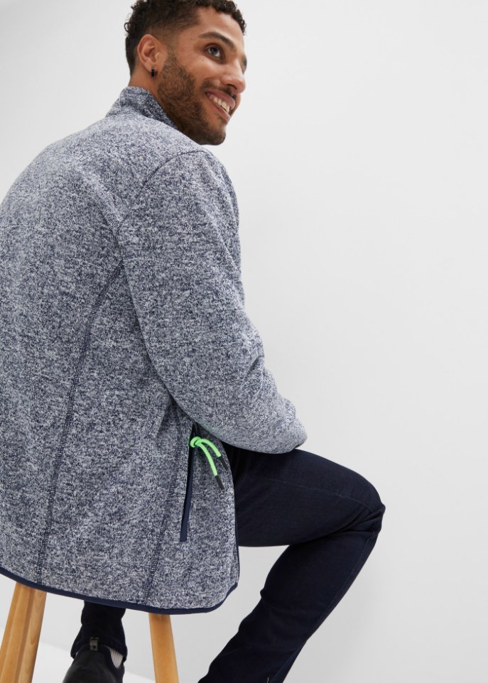 Strickfleecejacke