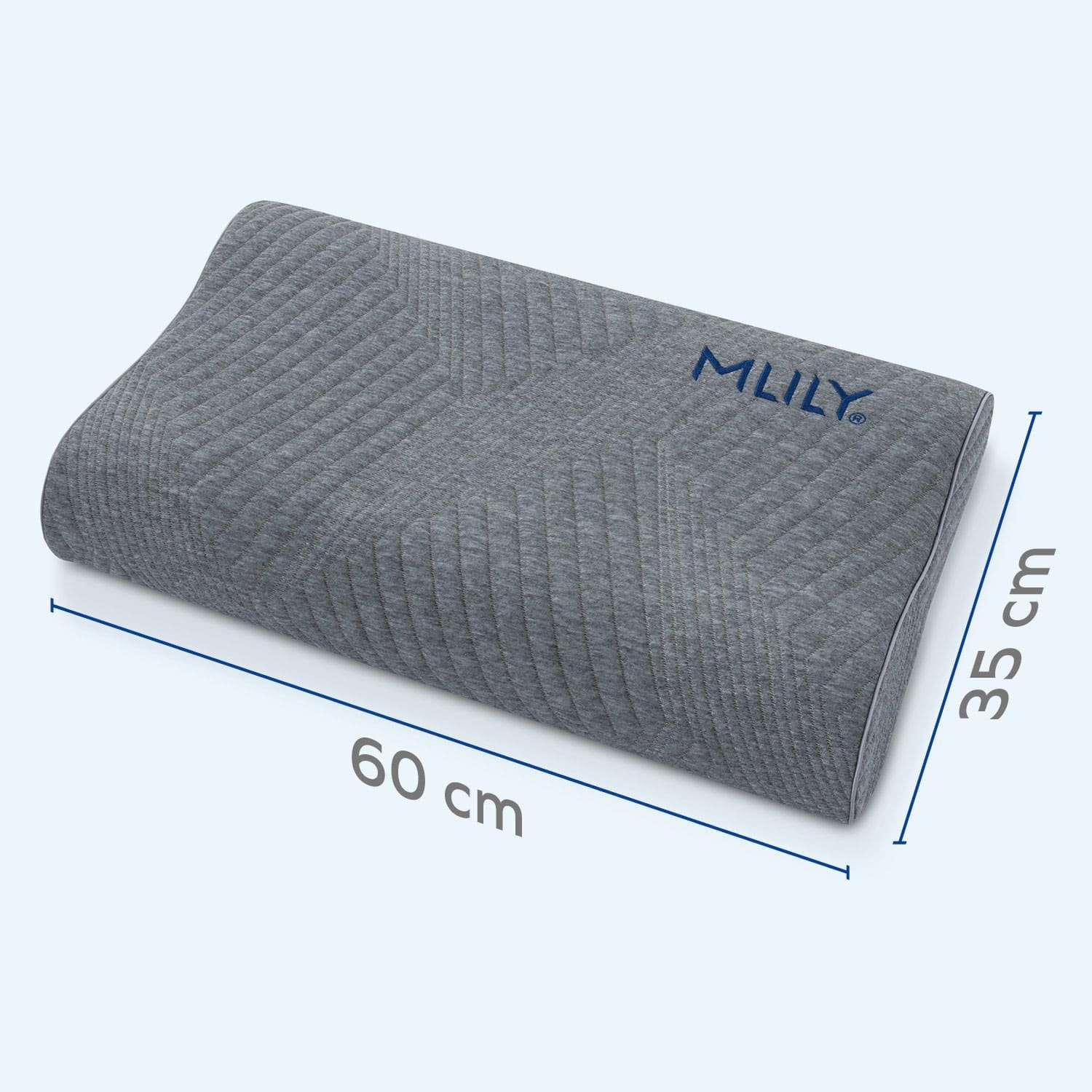 Nackenstützkissen Otico, MLILY, Seitenschläfer, Rückenschläfer, Bauchschläfer