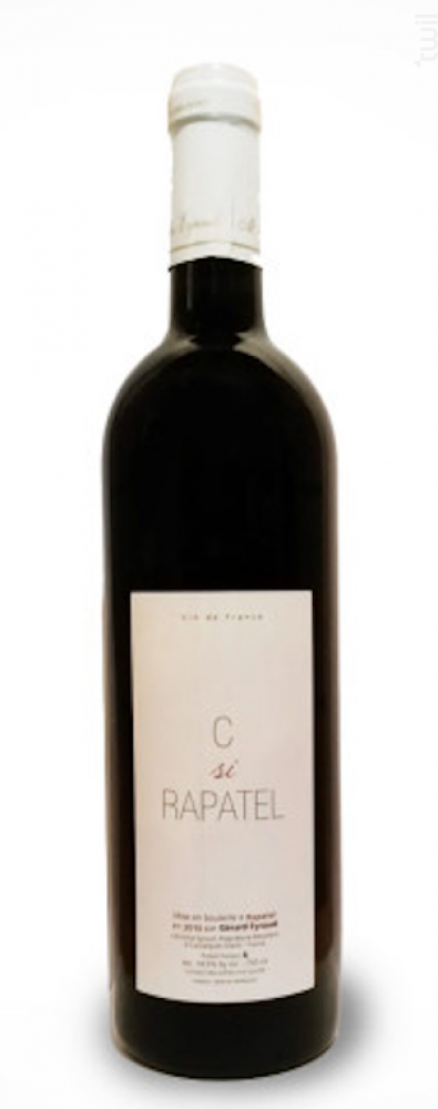 C si Rapatel Domaine de Rapatel Vin Rouge●Vin de France (Rhône) 2010 75cl