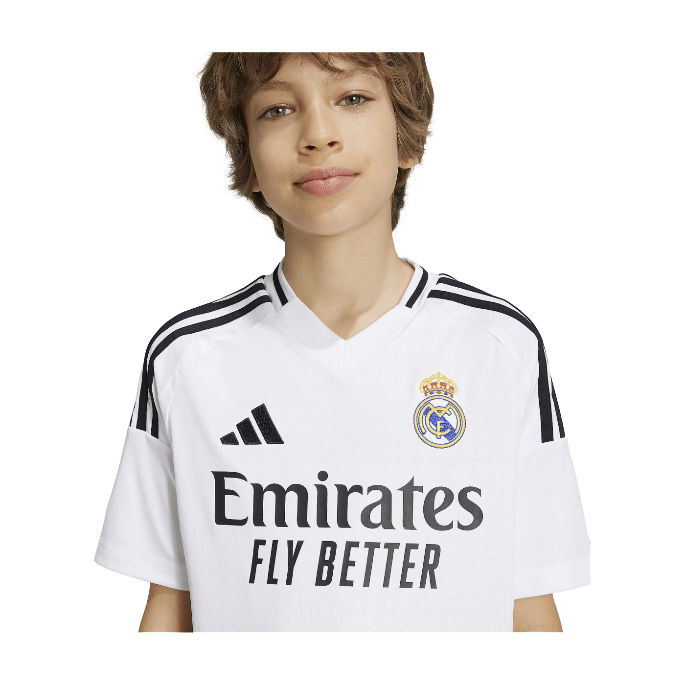 adidas Real Madrid Trikot Home 2024/2025 Kids Weiss