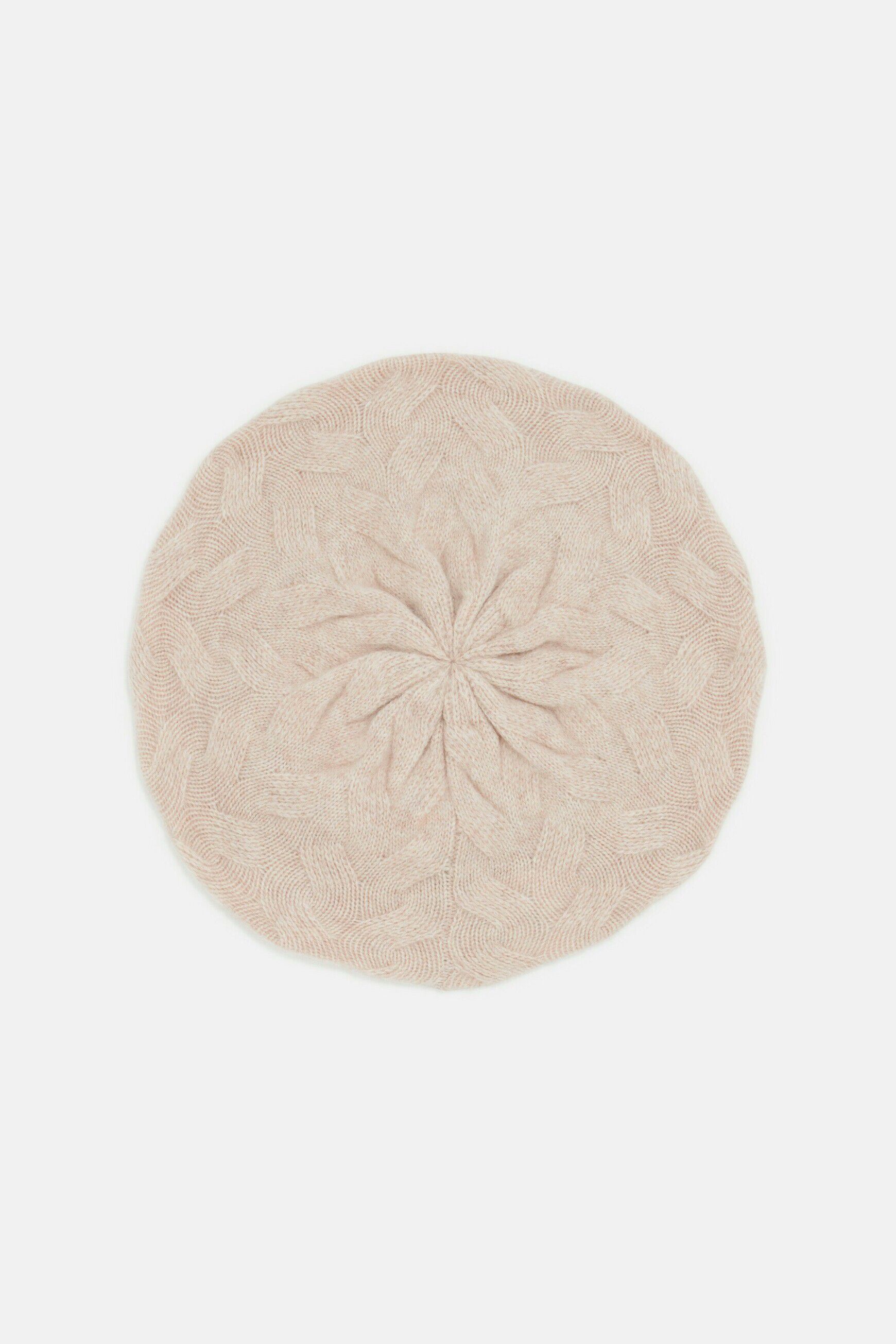 Beret berra beige femme