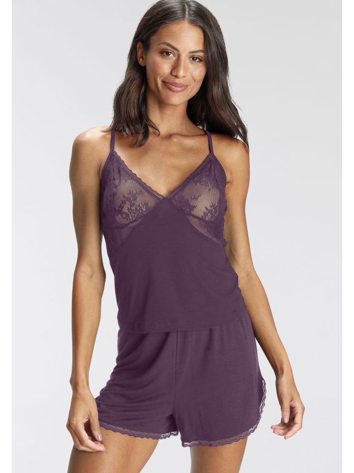 Bruno Banani Shorty in lila günstig kaufen