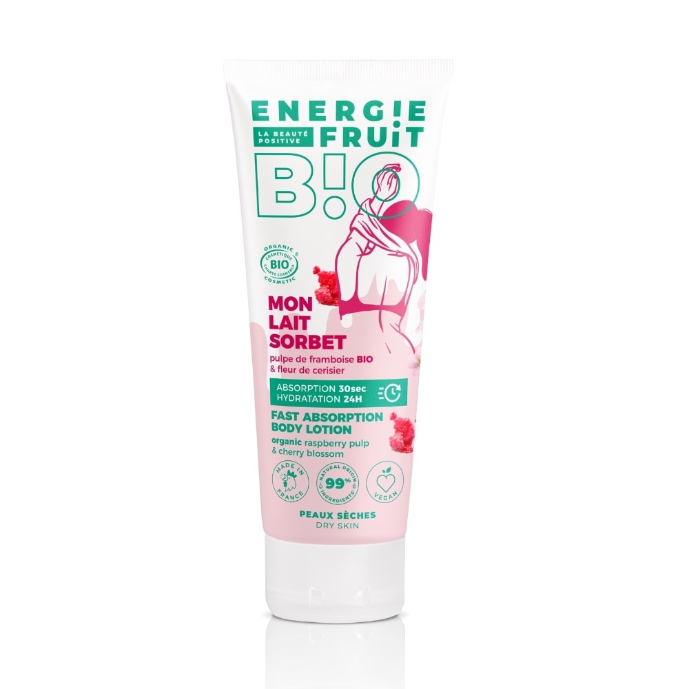 energie fruit LAIT CORPS HYDRATANT | ABSORPTION 30 SECONDES Lait hydratant à absorption rapide