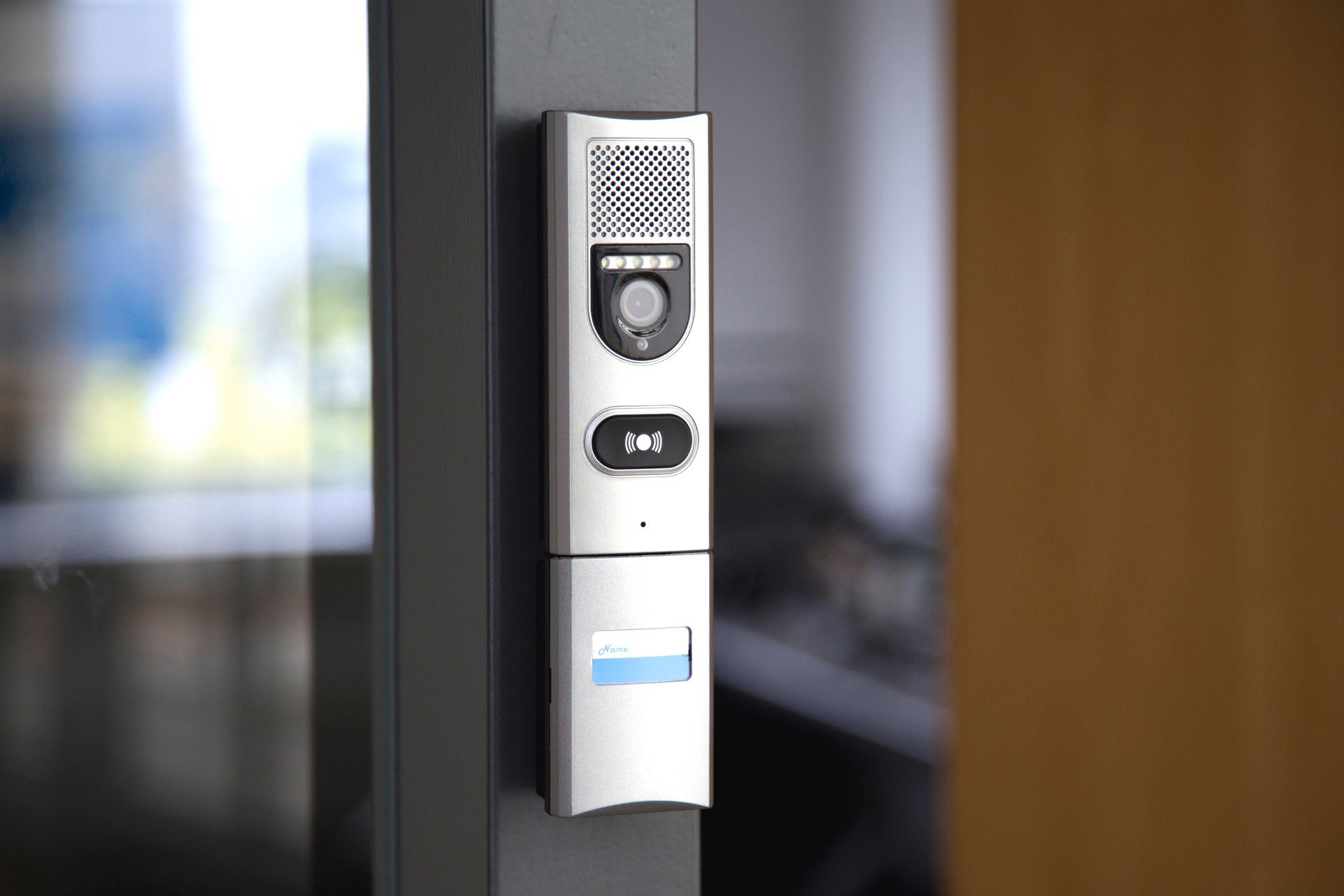 Alecto Türsprechanlage mit Kamera und 3.5 Zoll Farbdisplay Video-Türsprechanlage (Außenbereich)