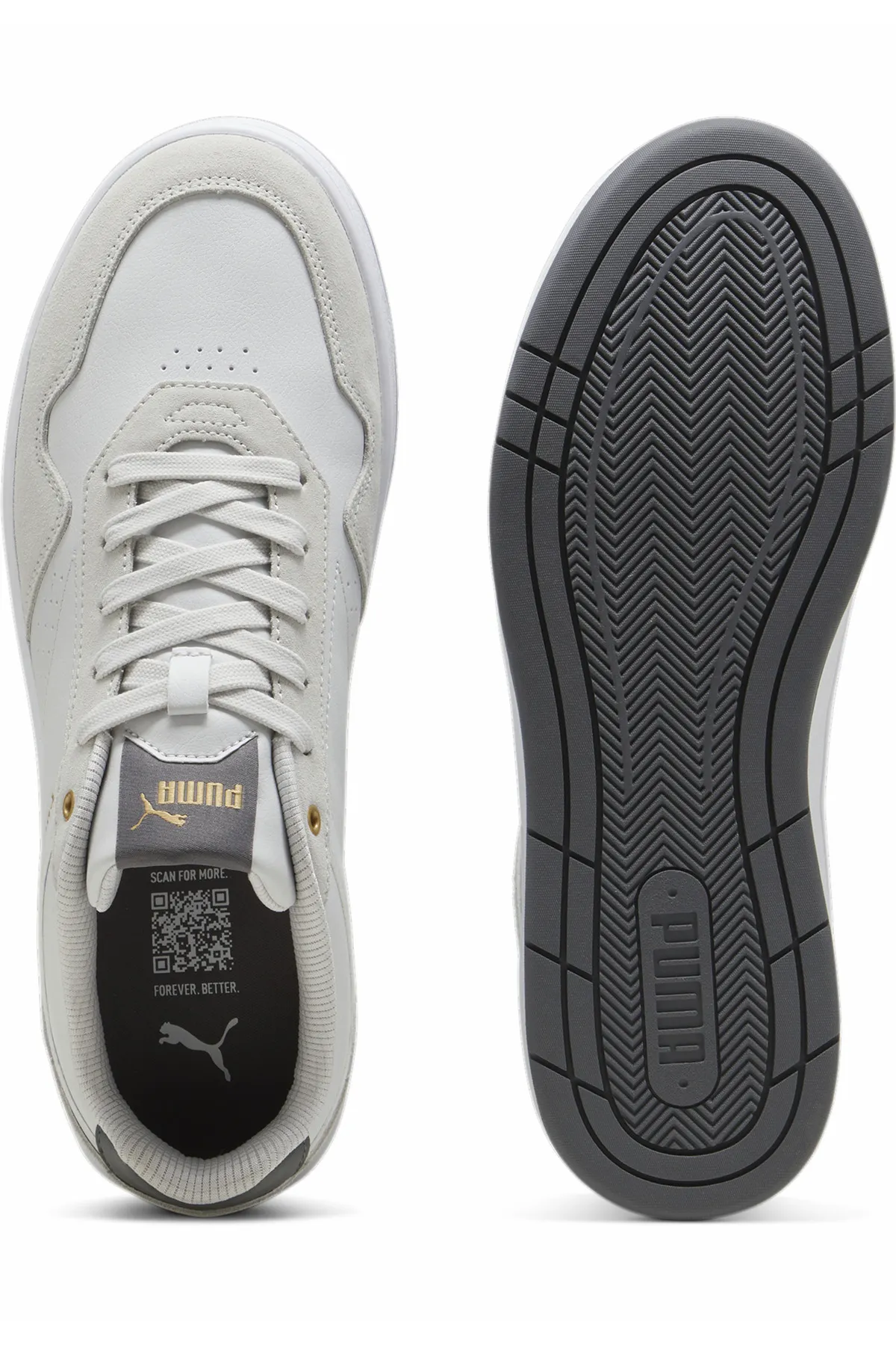 Puma  Sneaker - Grau - Flacher Absatz