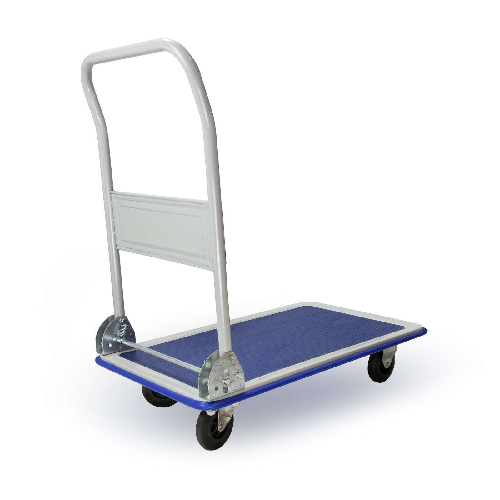 Grafner Transportwagen Grafner® Plattformwagen Tragkraft 150kg Transportwagen Lagerwagen Transportkarre in Premium Qualität, Transportfläche 82 x 47 cm, Tragkraft max. 150 kg