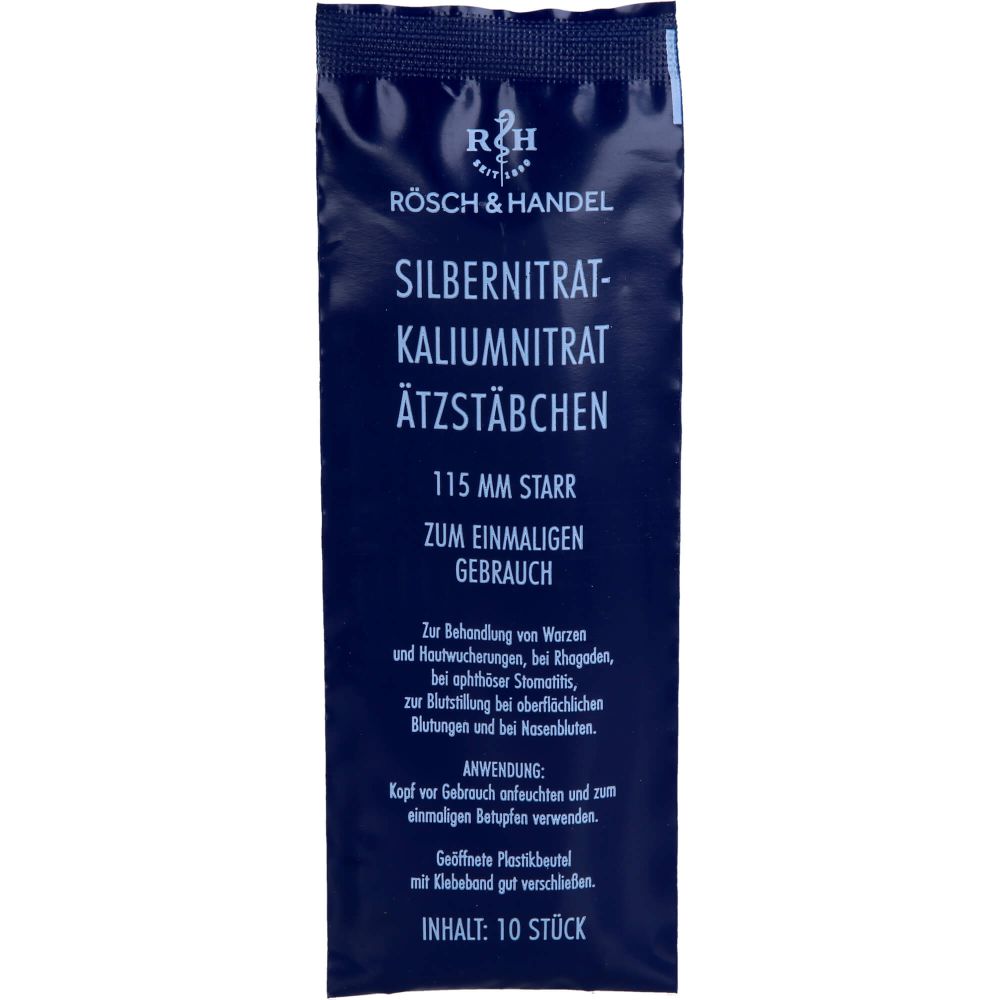 SILBERNITRAT-Kaliumnitr.Ätzstäb.Ätzstift 115mm st.