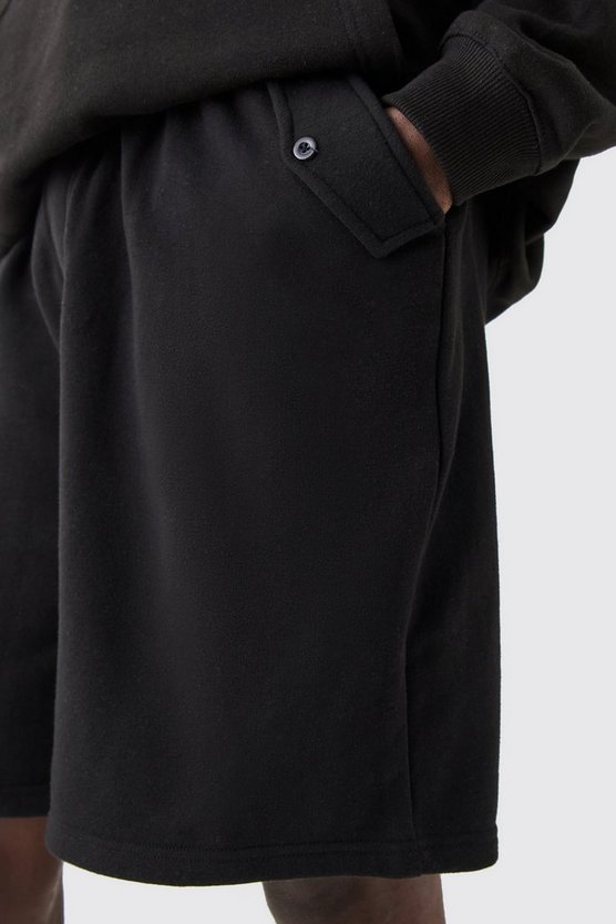 Oversize Jersey-Shorts