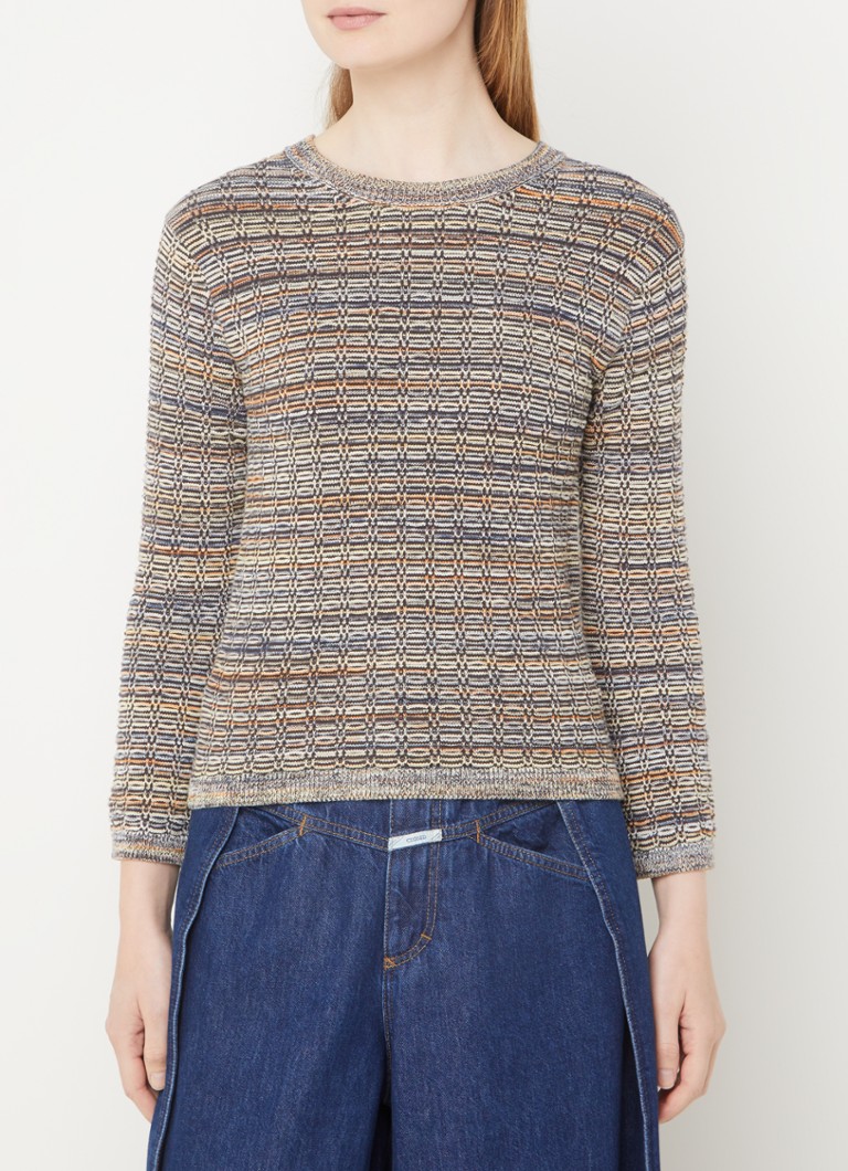 Maglione a maglia grossa e strutturata CHIUSO