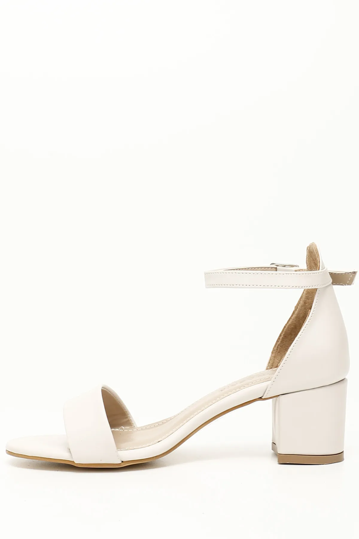 GÖNDERİ(R)  Ten Gön Damen-Riemchensandalen mit dickem Absatz 37101
