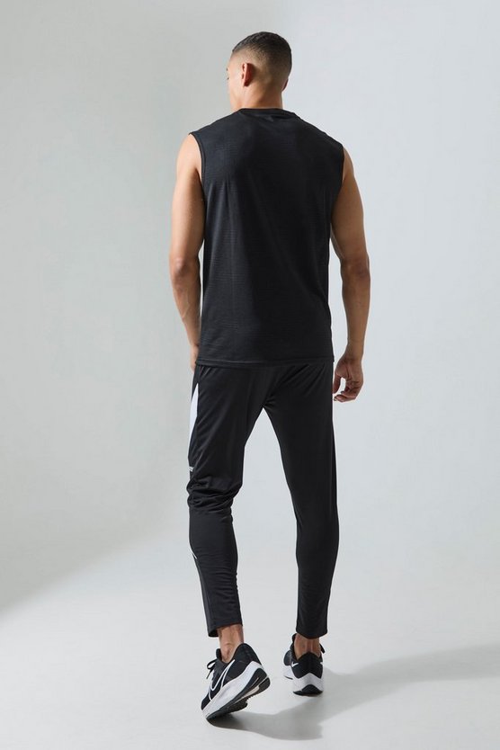 Man Active Jacquard Tanktop