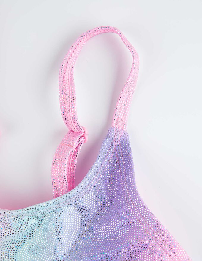 Set aus Bikinitop und Bikinislip - Volants