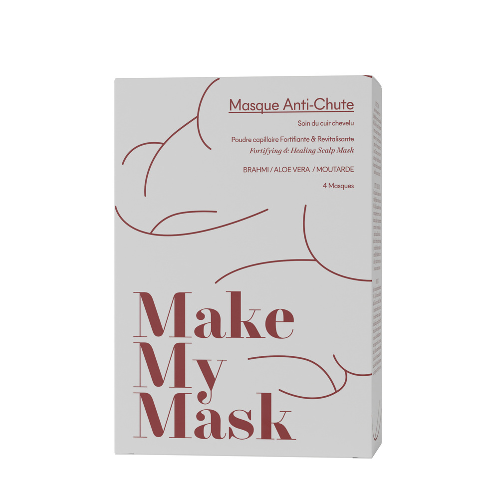 makemymask Masque Anti-Chute - pack de 4 masques Masque capillaire