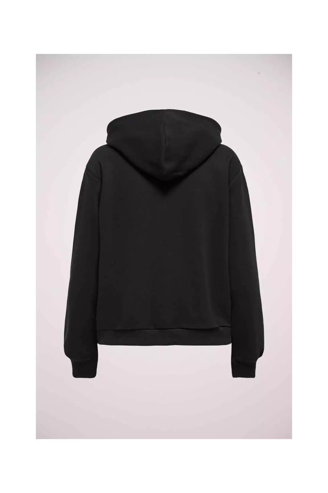 Only Sweat Capuche Femme couleur noir