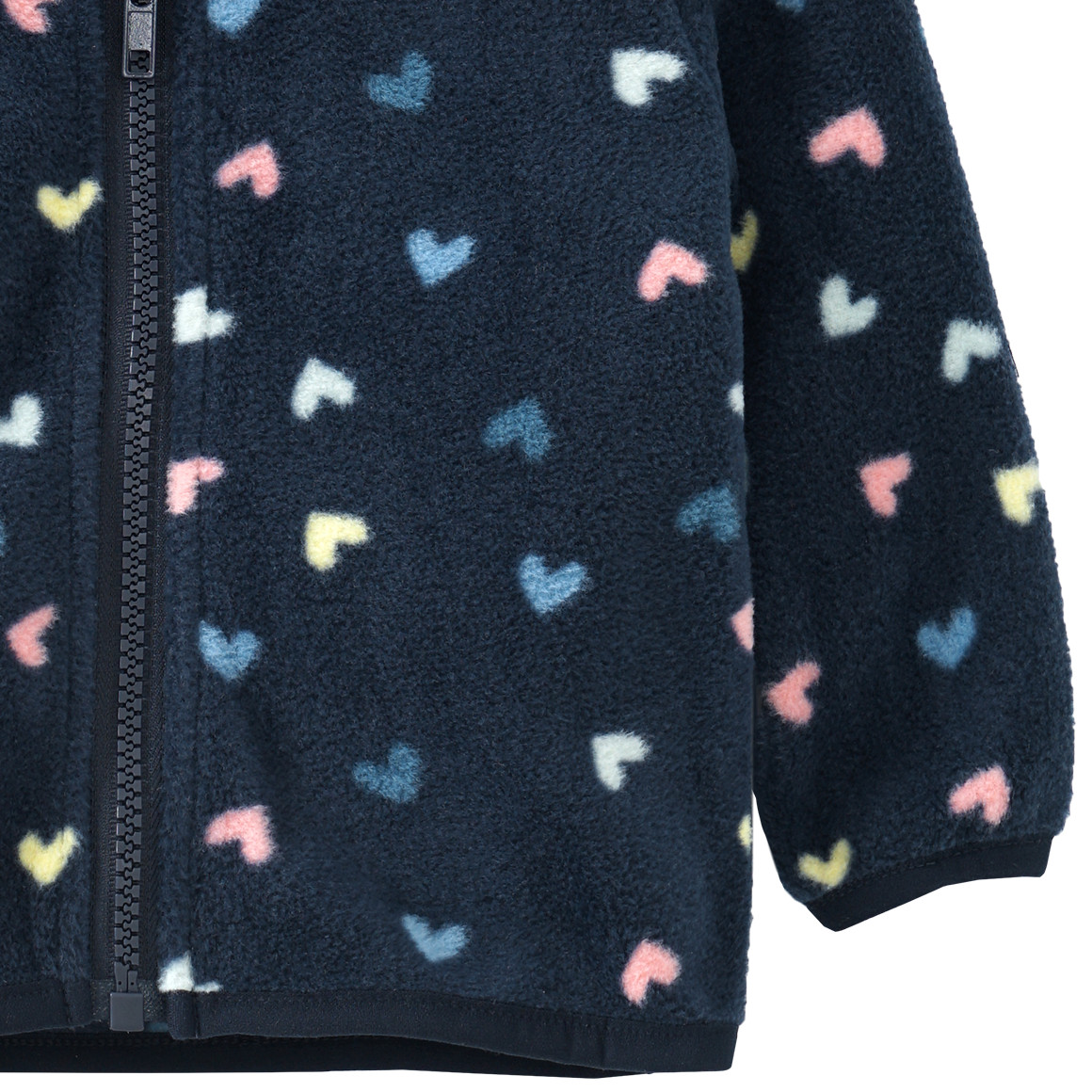 Baby Fleecejacke mit Stehkragen