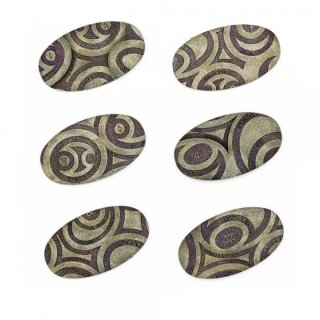 Sindari 75 x 42mm Oval - Base Toppers (6)