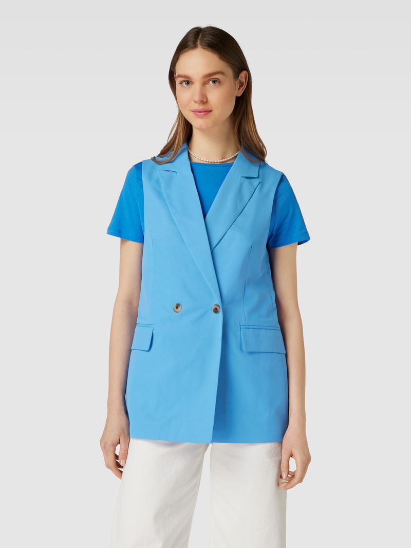 Blazer mit Pattentaschen Modell 'TALLY' in bleu