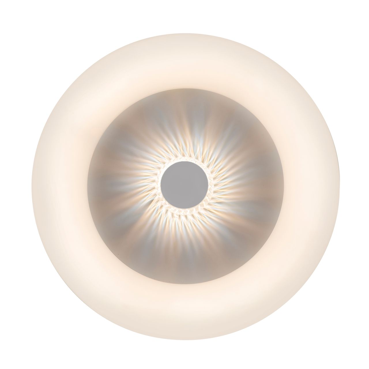 JUST LIGHT LeuchtenDirekt LED Deckenleuchte VERTIGO, CCT, dimmbar, Fernbedienung, Ø50 cm, IP20