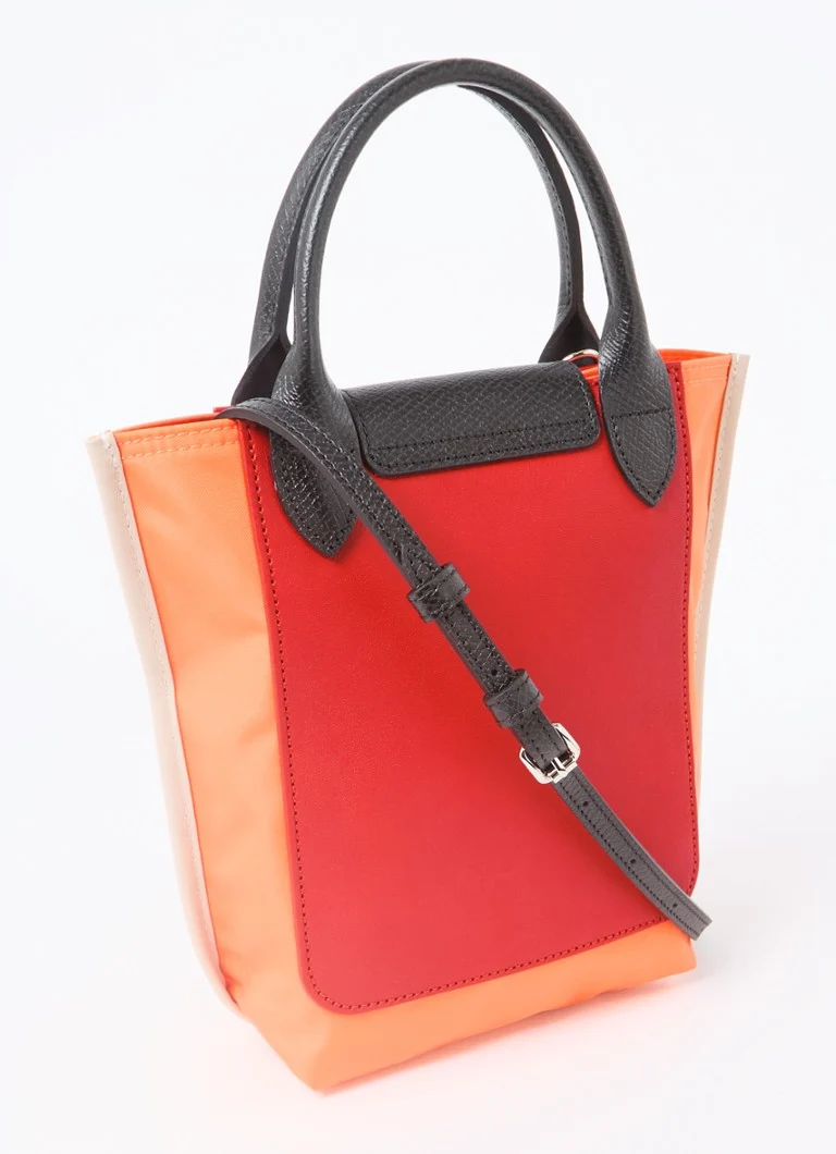 Geantă Longchamp Cabas XS cu detalii din piele