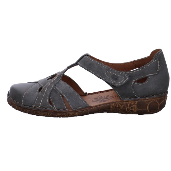 JOSEF SEIBEL Klassische Sandalen blau ROSALIE 29-Kletter gelocht