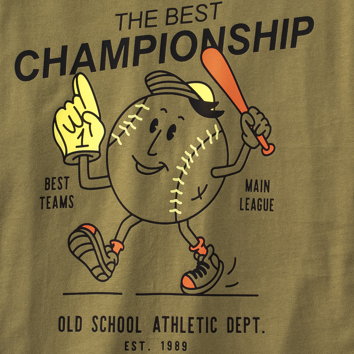 Jungen T-Shirt mit Baseball-Motiv