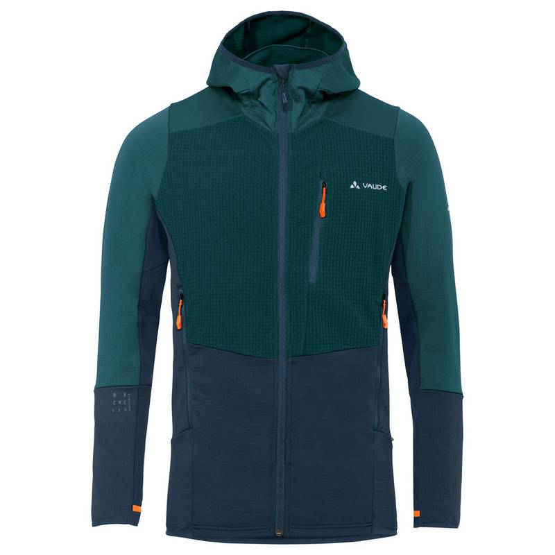 VAUDE Men's Monviso Hooded Grid Fleece Jacket Outdoorjacke Herren