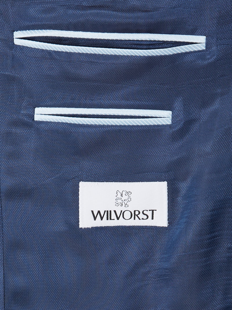 2-Knopf-Sakko mit Stretch-Anteil in bleu