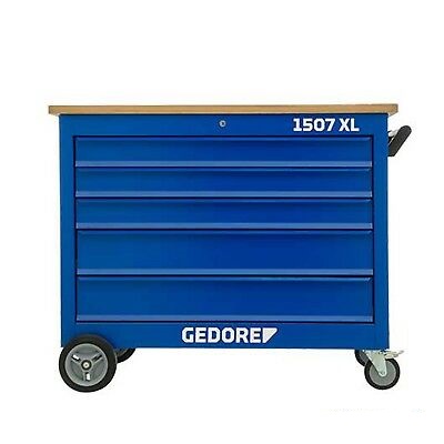 Gedore 3127826 1507 XL 30101 Mobilni radni stol s 5 ladica