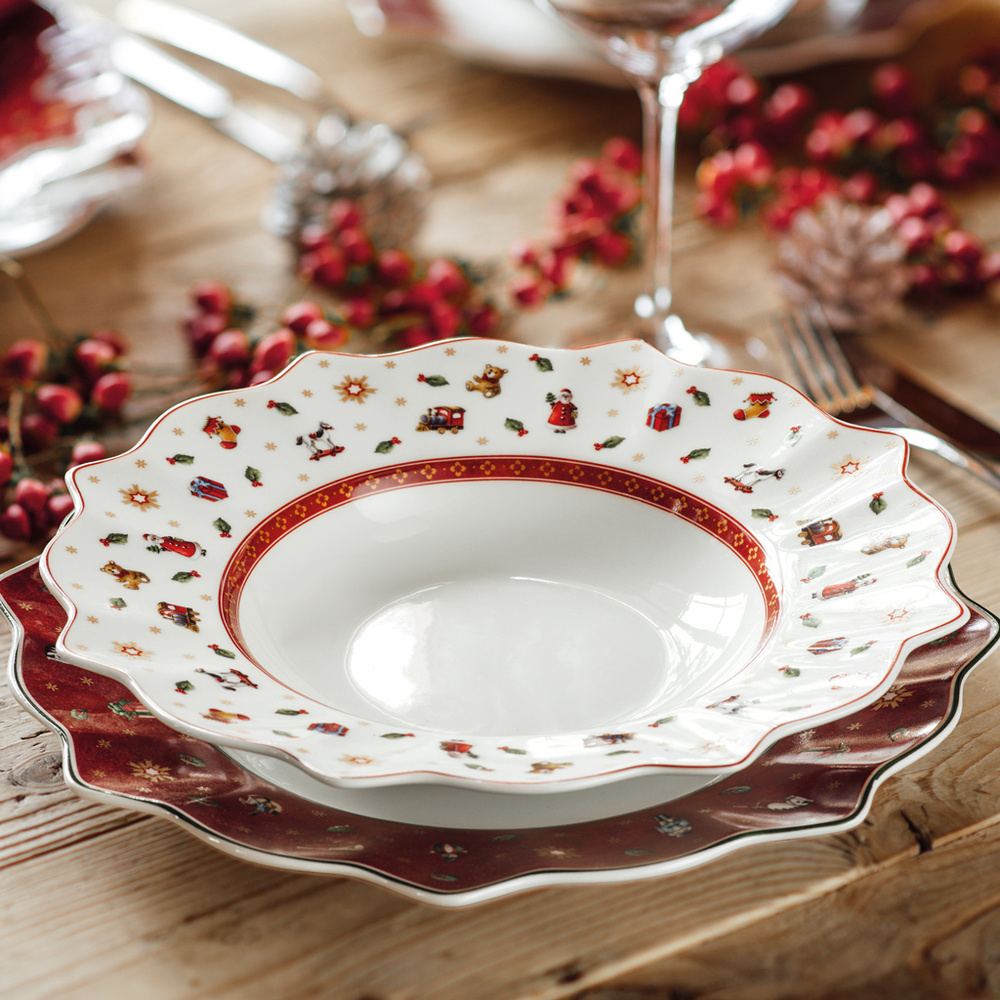 Villeroy & Boch Assiette creuse blanche Toy's Delight Assiette