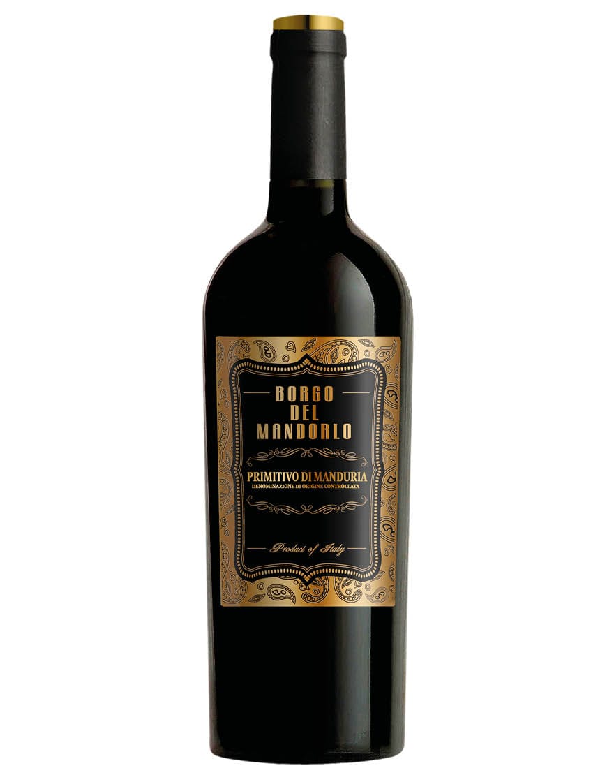 Primitivo di Manduria DOC 2021 Borgo del Mandorlo 0,75 ℓ