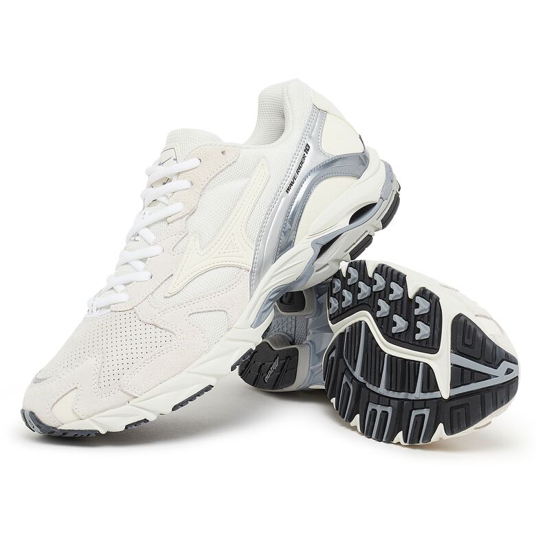 Mizuno Wave Rider 10 Premium white/vaporous grey/tradewinds
