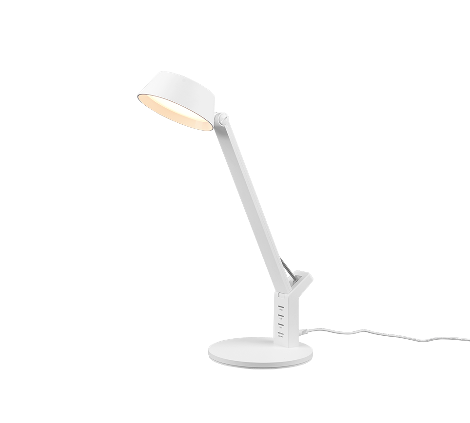 TRIO LED Tischleuchte Ava Weiß