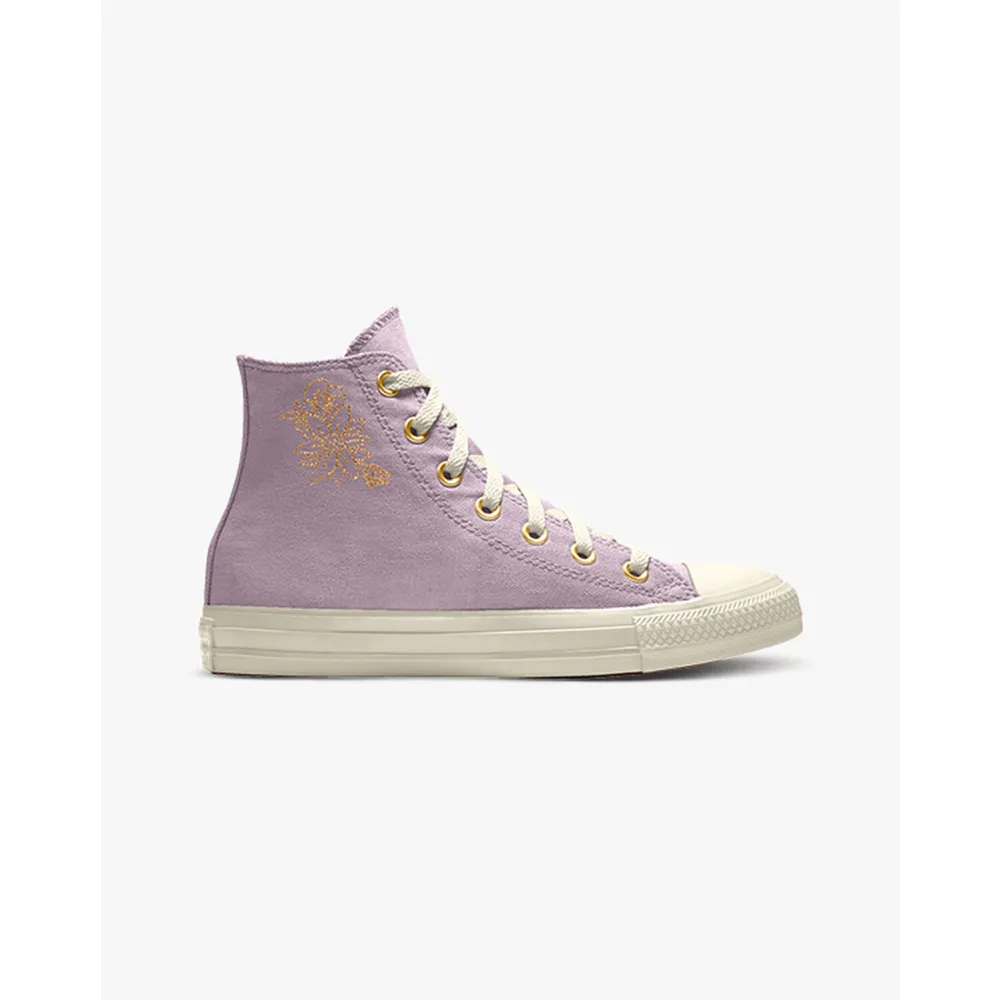 Converse Custom Chuck Taylor All Star Embroidery By You 163038CHO23_PHANTOMVIOLET_FLORAL_G / pink