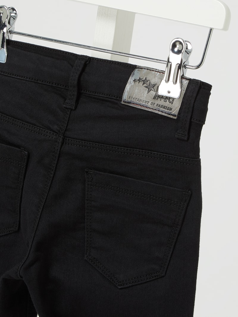 Special Skinny Fit Jeans mit Stretch-Anteil in schwarz