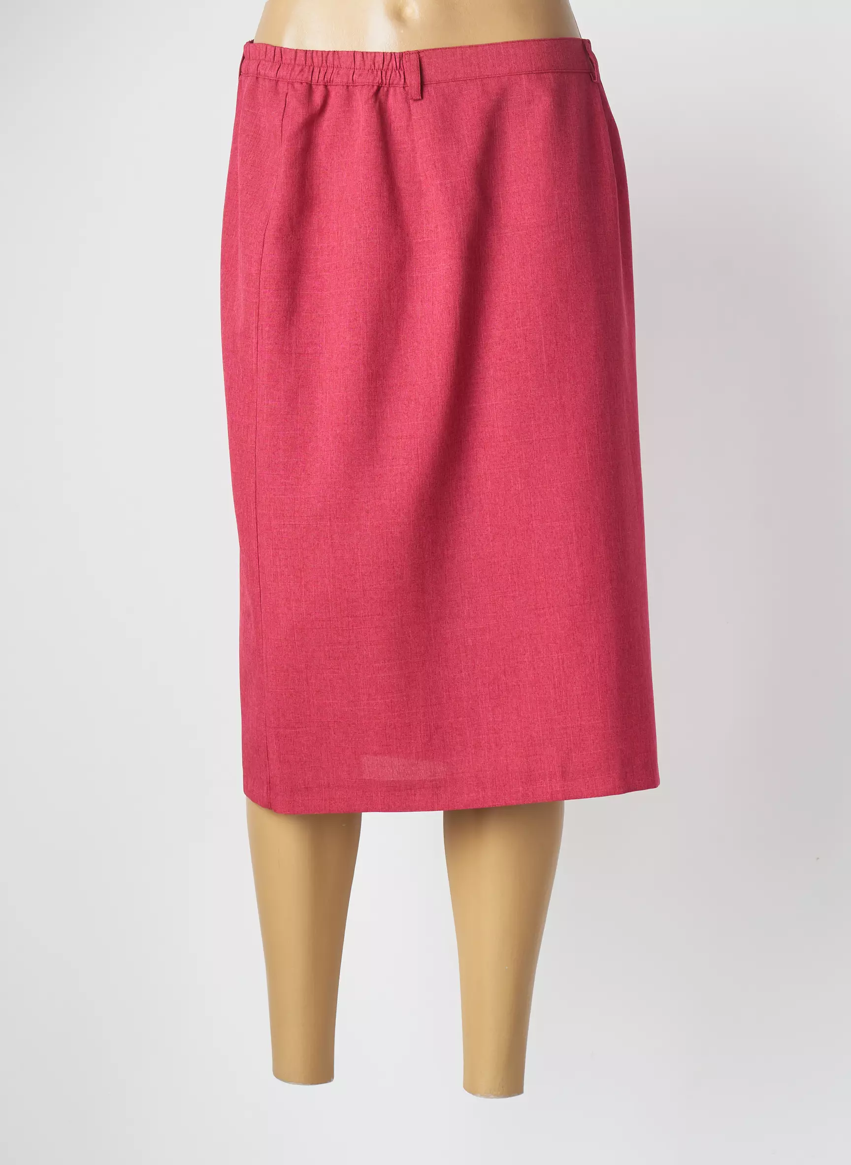 Valmode Jupes Mi Longues Femme couleur rouge