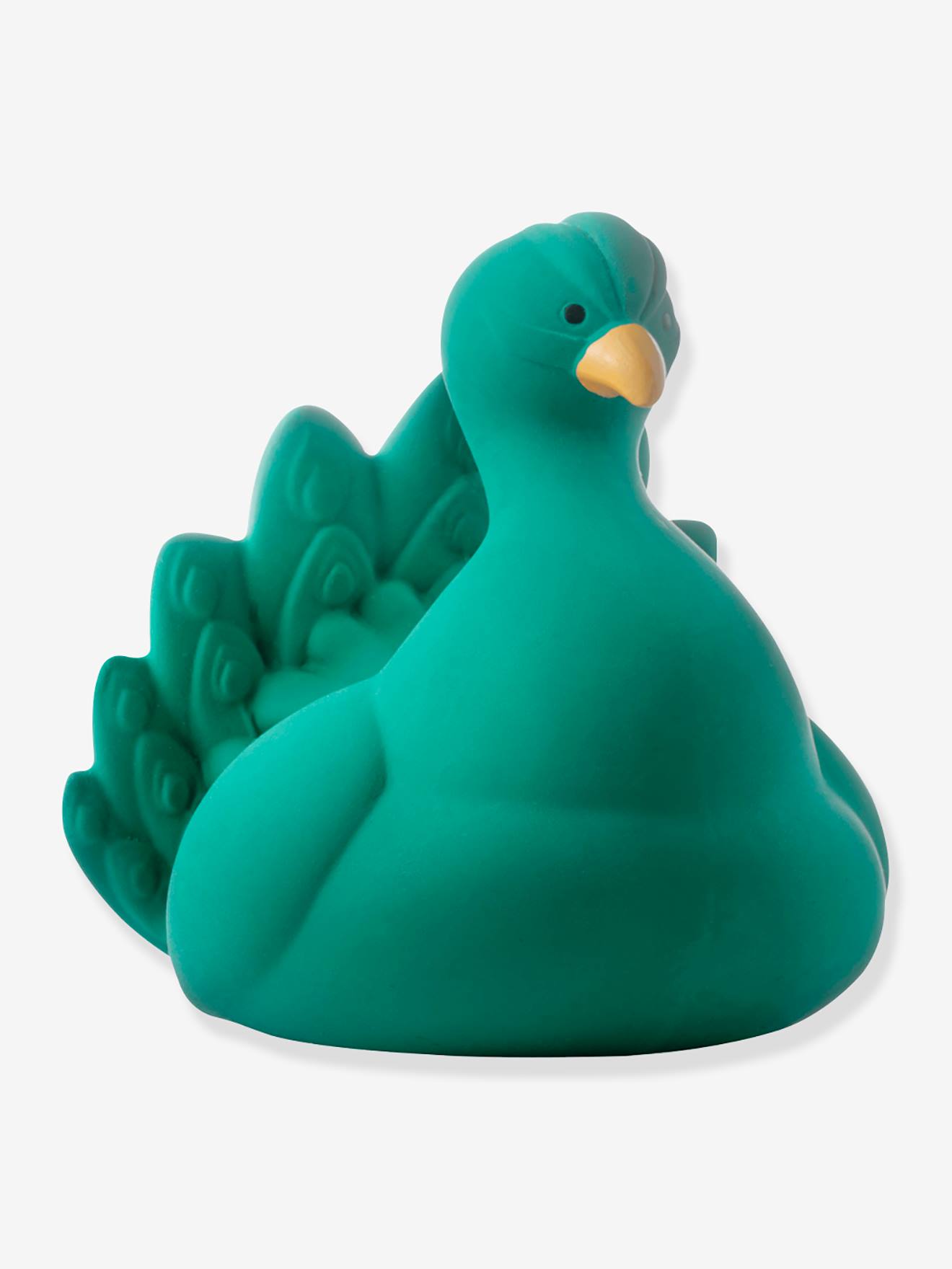 Natruba Badespielzeug/Zahnungshilfe NATRUBA, Naturkautschuk - grün pfau