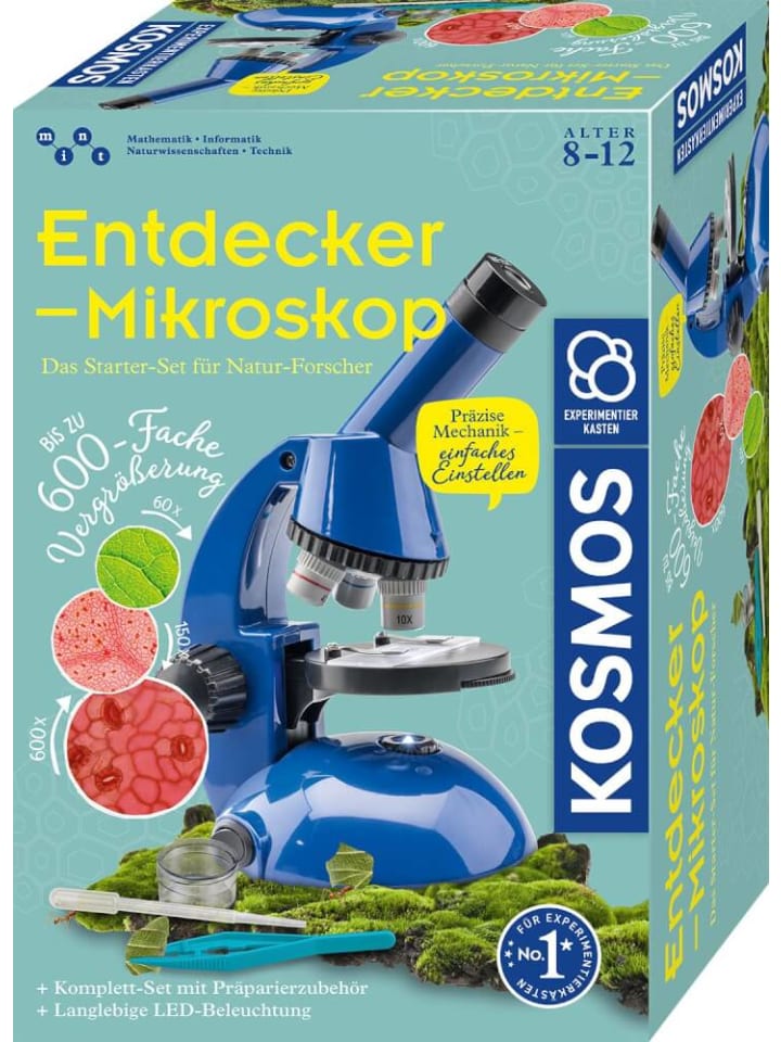 Kosmos Experimentierset Entdecker-Mikroskop, 8-12 Jahre günstig kaufen onesize
