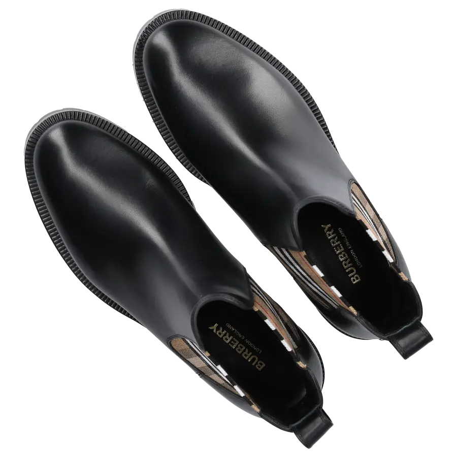 Burberry - Chelsea Boots 8042363 Kalbsleder - schwarz