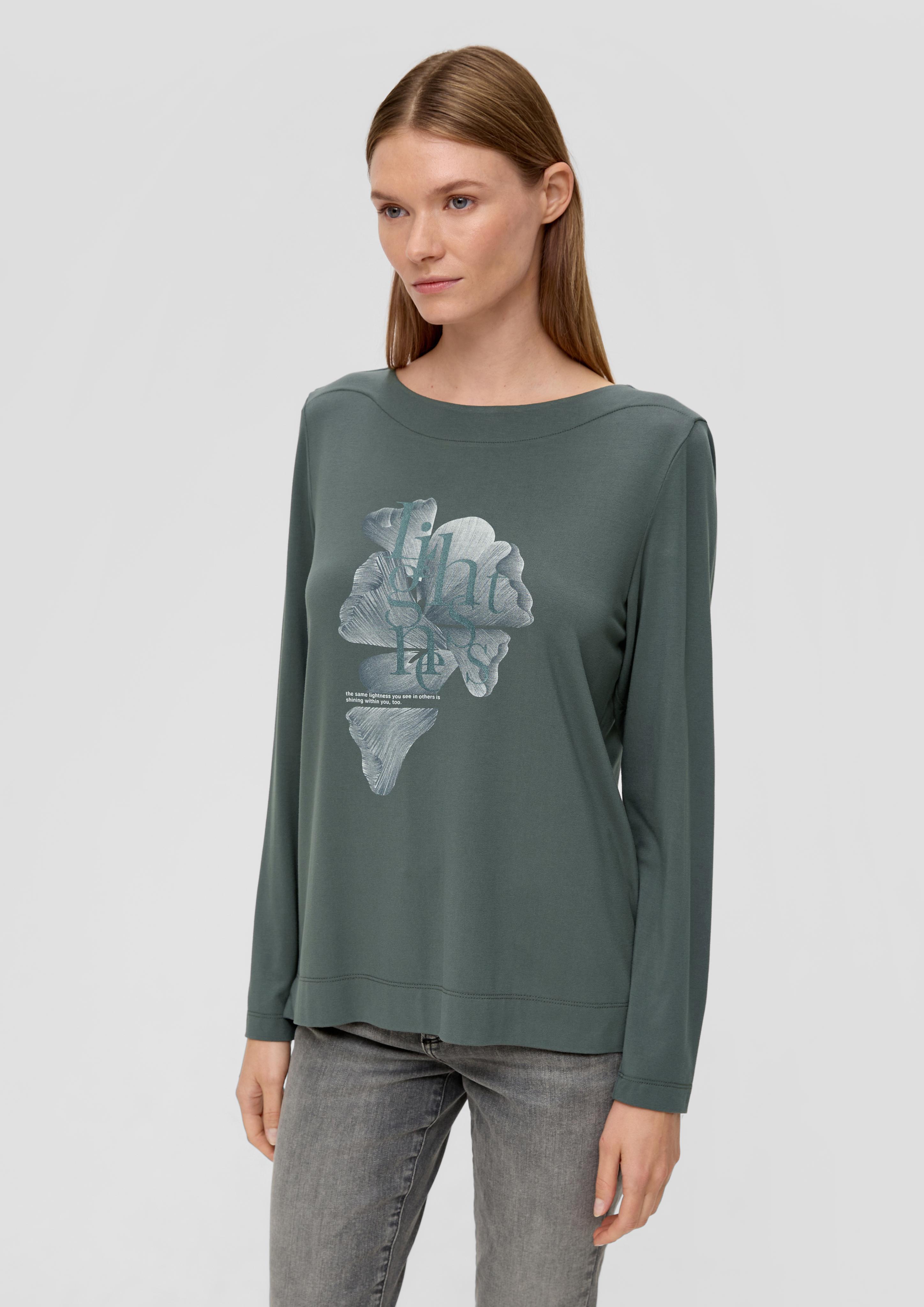 Longsleeve aus Viskosestretch  2137222-79D0