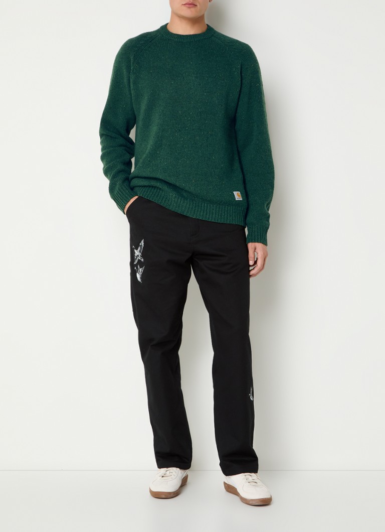Maglione Carhartt WIP Angstic a maglia grossa in misto lana con vari motivi