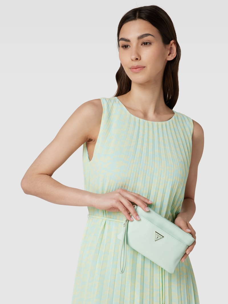 Portemonnaie mit herausnehmbarer Tasche in mint