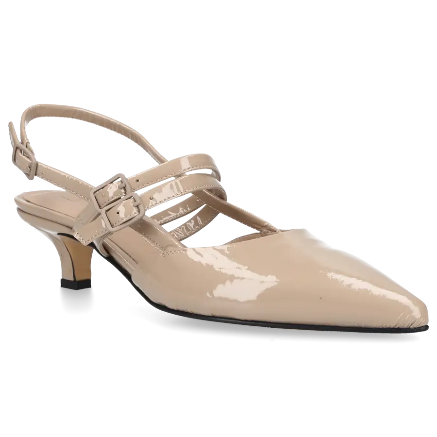 Pomme D`OR - Slingpumps 4952 Lackleder - beige