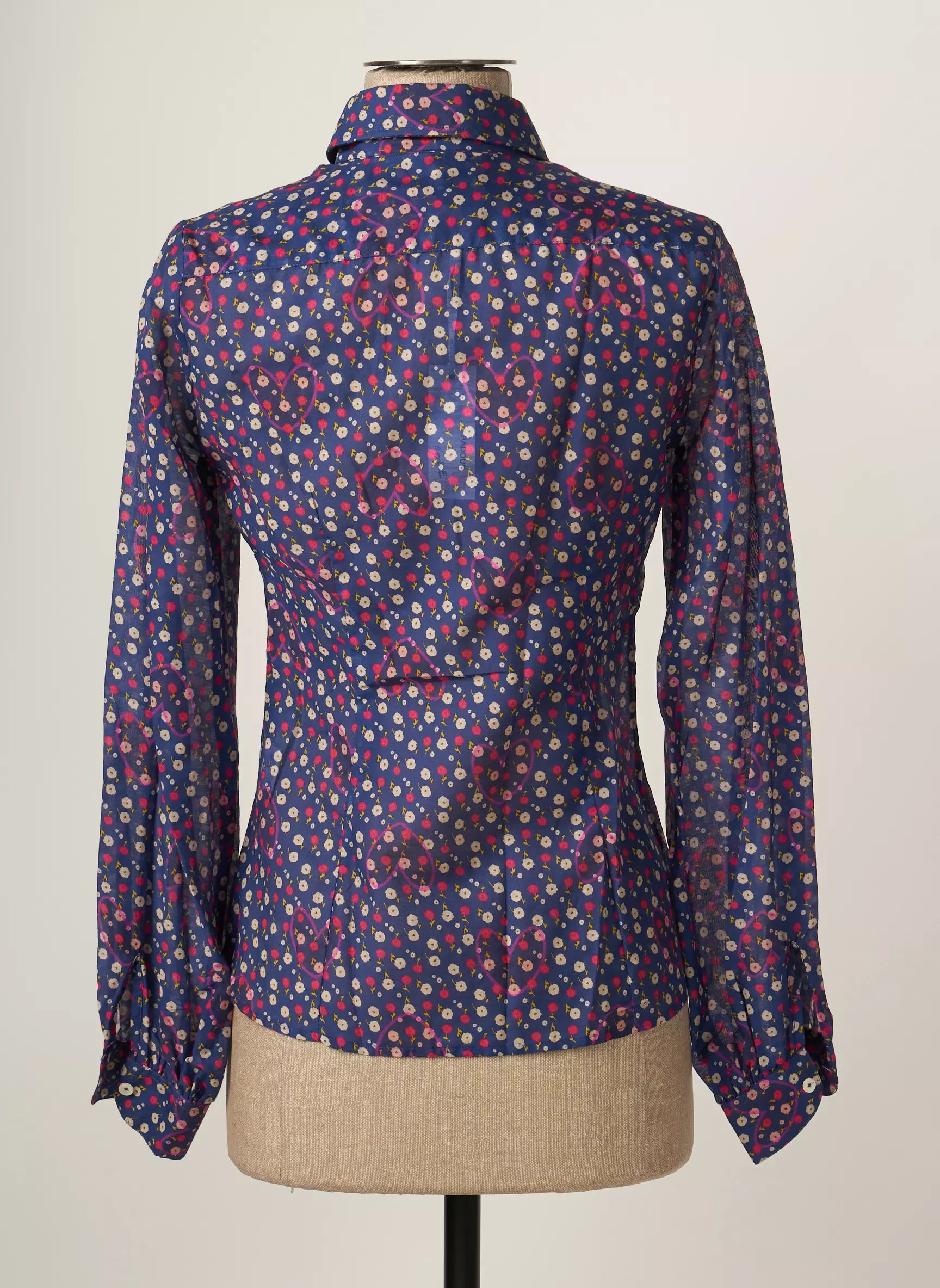 La Cible Rouge Chemisiers Femme couleur bleu