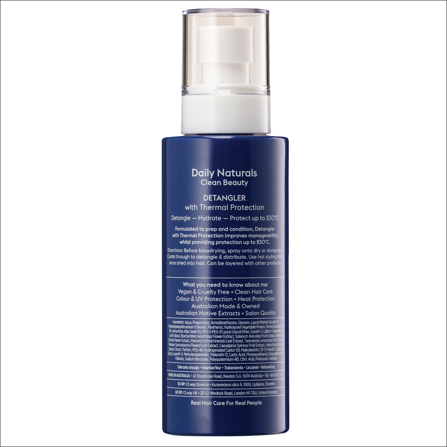 Detangler with Thermal Protection